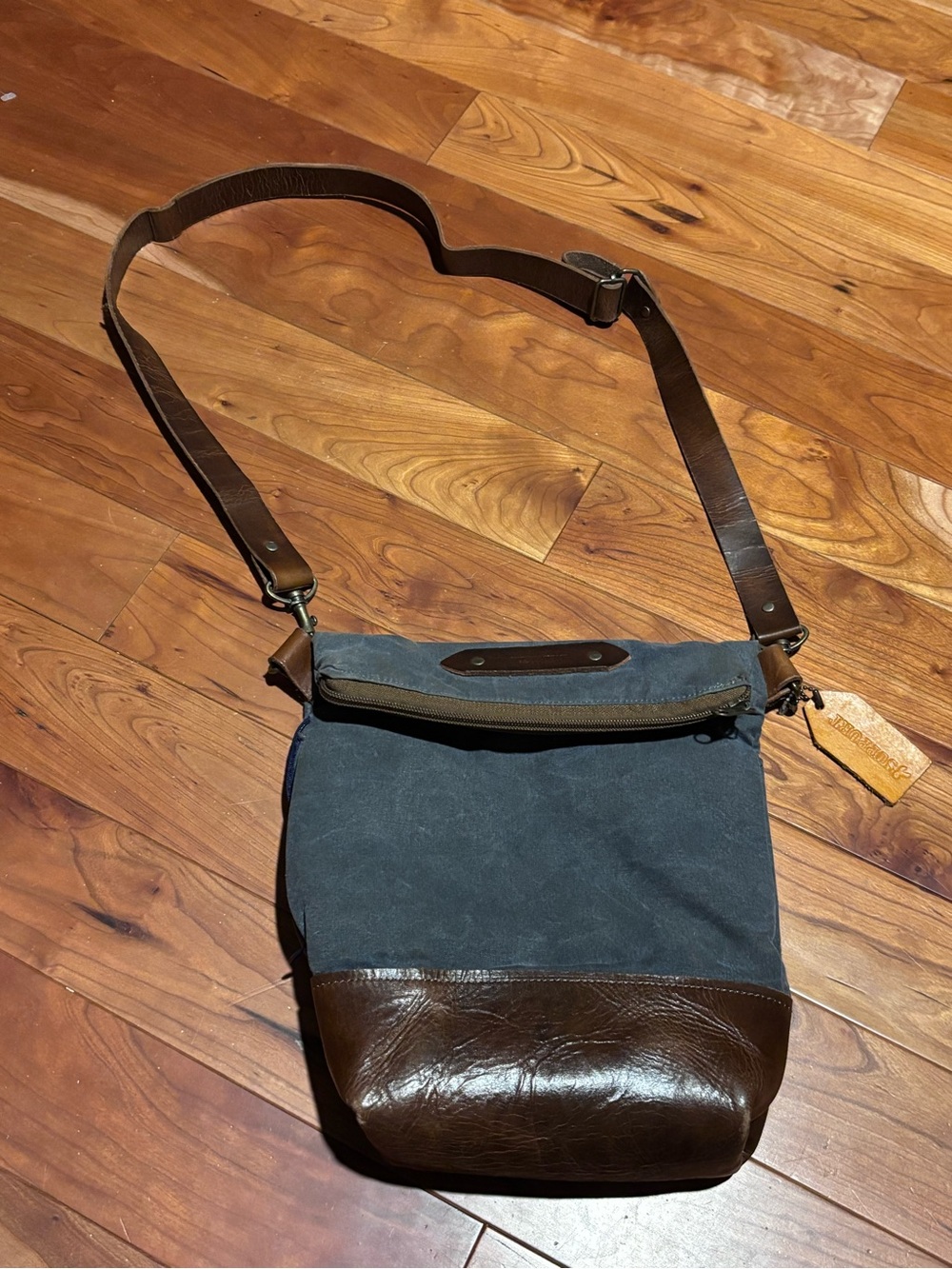 R. Riveter Mrs.Bell Crossbody Canvas Bag
